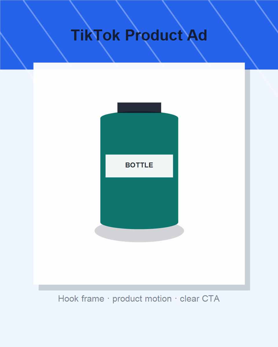 TikTok Product Ad sample
